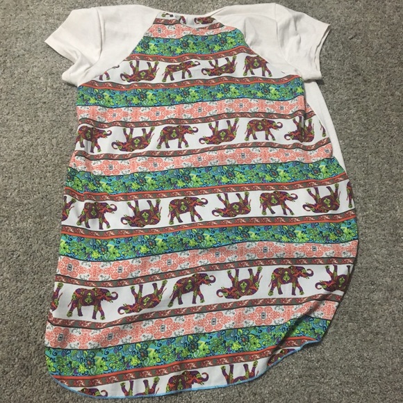 Elephant Sheer Back Shirt Excellent Condition - Picture 4 of 4